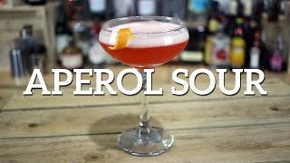 Aperol Sour Cocktail Recipe [upl. by Julianne205]