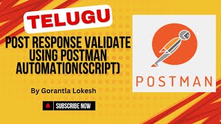 2024 Part5 Post Request and Response body Validation using Postman Script telugu postman [upl. by Aimac]