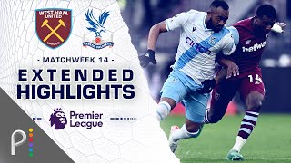 West Ham United v Crystal Palace  PREMIER LEAGUE HIGHLIGHTS  1232023  NBC Sports [upl. by Philbo]