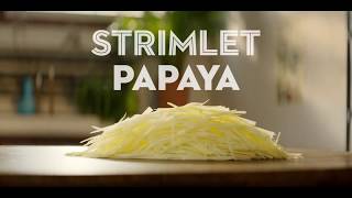 Papayasalat amp grillspyd med biff  MatPrat  Street Food Bangkok [upl. by Mandy713]