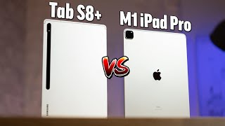 Galaxy Tab S8 vs M1 iPad Pro  Ultimate Comparison [upl. by Schild]