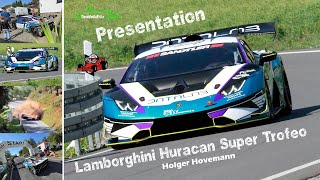 Lamborghini Huracan  Holger Hovemann  Bergrennen Eichenbühl 2024  Crash Unfall Presentation Demo [upl. by Analiese606]