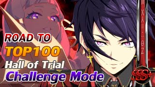 Rampaging Astromancer Elena  Hall of Trials  Challenge  Epic Seven [upl. by Adiene787]