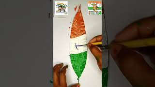 I love my india 🌿🇮🇳🌿 art vial independenceday shorts video [upl. by Aiva]