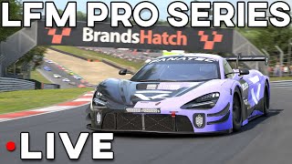 Back On Tiny Narrow Brands Hatch  LFM PRO Series Round 10 [upl. by Siroled774]