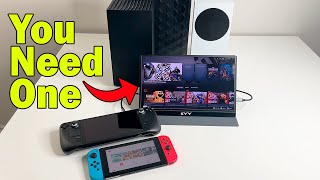 We all need One  Gaming on a Portable Monitor with Nintendo Switch Xbox and PS5  KYY [upl. by Artemahs]