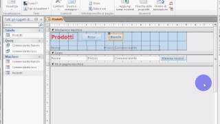 21Access da zero Creare pulsanti di azione per navigare nel database [upl. by Rihsab615]