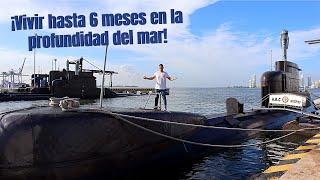 ¿Como es la VIDA a bordo de un SUBMARINO 😮 Armada Nacional Colombiana [upl. by Corsiglia]