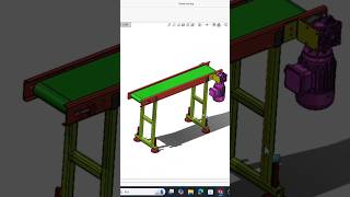 SolidWorks Konveyör Tasarımı [upl. by Whorton]