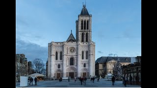 CathédraleBasilique de SaintDenis  présentation des 5 cloches et sonnerie au pied du bourdon [upl. by Earej907]