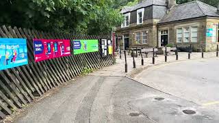 Hebden Bridge Train Station 🚉 [upl. by Ahsilem]