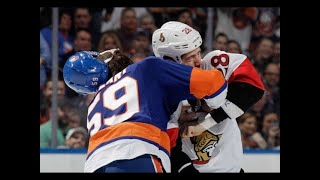 Hockey Fight  Brett Gallant vs Matt Kassian KO Live April 8 2014 [upl. by Pavier784]