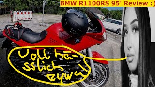 BMW R1100RS 95 Review GERMAN [upl. by Nevins]