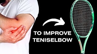 6 tennisrackets to IMPROVE tennis elbow [upl. by O'Callaghan]