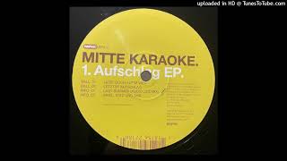 Mitte Karaoke  Letzter Aufschlag [upl. by Now373]