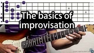 The basics of Improvisation  Learn how to improvise on the guitar Guitar Lesson [upl. by Idram13]