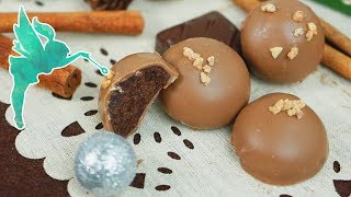 Aufgespritze Pralinen  Lebkuchen Pralinen selber machen mit 4 Zutaten  Kuchenfee [upl. by Stoneman456]