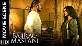 Bajirao Ki Raftaar Hi Bajirao Ki Pehchan Hai  Bajirao Mastani  Movie Scene [upl. by Nekcarb]