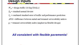 12 AASHTO Rigid Pavement Design Method [upl. by Petey]