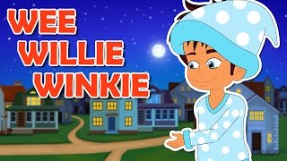 Wee Willie Winkie Nursery Rhyme  Nursery Rhymes With Max And Louie [upl. by Niwrek442]