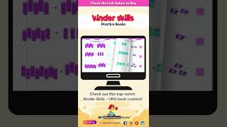 UKG  MATHEMATICS PRACTICE  KINDER SKILLS  Blackstone Books [upl. by Arocat]