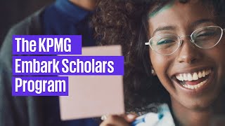 Get to know the KPMG Embark Scholars Program [upl. by Minnie783]