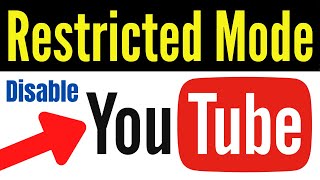 How To TURNOFF Restricted Mode On YouTube PCLaptop  Disable YouTube Age Restricted Mode UPDATED [upl. by Kelda]