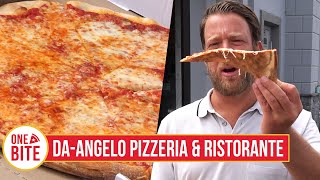 Barstool Pizza Review  daAngelo Pizzeria amp Ristorante Albertson NY [upl. by Anuat297]