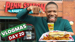 Is This CHEESESTEAK Worth The HYPE  Vlogmas Day 20 [upl. by Dualc]