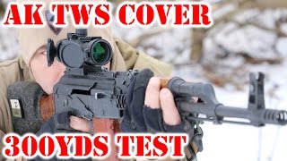 AK TWS Railed Dust Cover Gen3 300yds Stress Test [upl. by Fagan701]