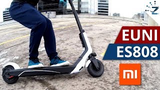 Xiaomi EUNI ES808 Electric Scooter Review Cheaper than the M365 [upl. by Enileoj438]