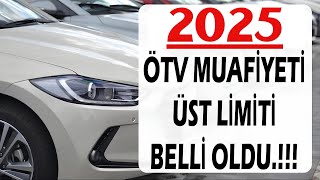 2025 Ötv Muafiyeti Üst Limiti Belli Oldu [upl. by Annej365]