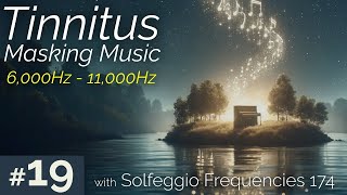 Instant tinnitus relief Tinnitus Masking Music No19  Calm Ringing Ears [upl. by Nivlak]