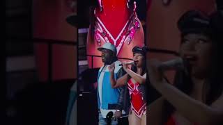 Nicki Minaj Shows Love To 50 Cent While Live on Tour nickiminaj 50cent [upl. by Biondo]