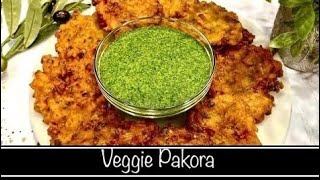 Pakora Crispy Veggie Pakora  Vegetable Patties [upl. by Otreblon]