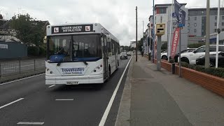 Travelmaster Dennis Dart SLF Caetano Nimbus RN52 FPA Driver Training Bus At the Strand Gills Kent [upl. by Elly94]