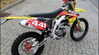 SUZUKI RMX 450 Z m2011 First start [upl. by Aihsek703]