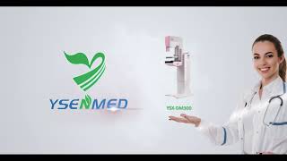 Digital Mammography X ray machine Video YSXDM300 [upl. by Nahamas]