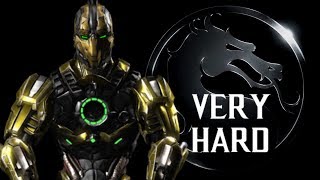 Mortal Kombat X  Triborg Cyrax LK4D4 Klassic Tower VERY HARD NO MATCHES LOST [upl. by Nosro988]