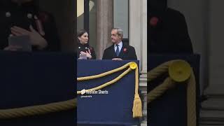 NOT ALLOWED TO LAY A WREATH AT THE CENOTAPH nigelfarage [upl. by Demy]