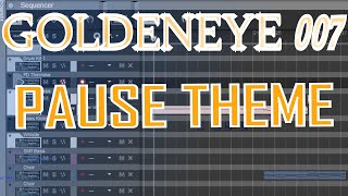 Goldeneye 007 Music Pause Theme Midi Showcase [upl. by Stets]