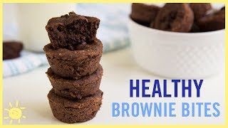 EAT  Brownie Bites with a Secret Healthy Ingredient [upl. by Pierrette484]