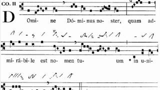 Communio Domine Dominus noster Gregor und Taube [upl. by Niles]