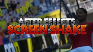 How To Screen Shake in After Effects [upl. by Anedal]