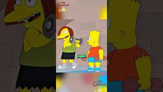 Barts Bold Style 😲🤣😂 simpsons highlights americandad [upl. by Okomot]