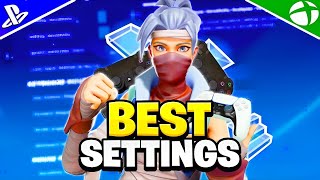 NEW BEST Controller SETTINGS  Sensitivity on PS4 Fortnite Tutorial [upl. by Korney]