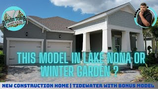 Available now   Tidewater model  Summerdale Park in Lake Nona by Dream Finders Homes [upl. by Ainnek]