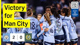 HIGHLIGHTS  Manchester City vs Hammarby IF  UEFA Womens Champions League 202425 [upl. by Tani]