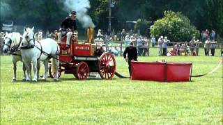 Horse Drawn Fire Truck Demonstration [upl. by Carlile]