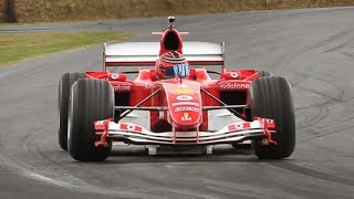 Ferrari F2004 F1 ex Schumacher in Action 30L V10 Engine Melody [upl. by Honna]